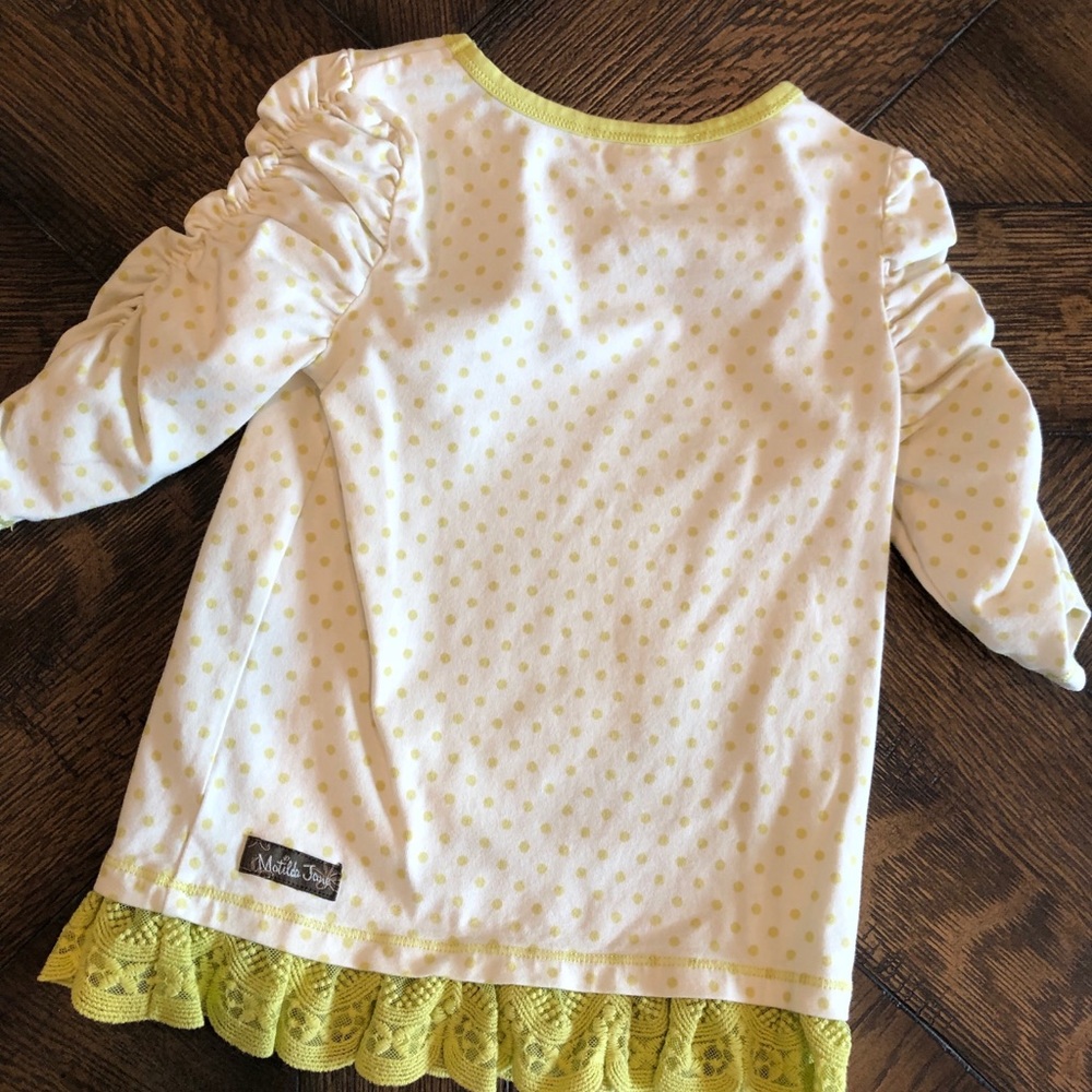 Girls 3/4 tee top